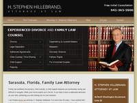 H STEPHEN HILLEBRAND website screenshot
