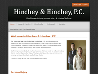 SEAN HINCHEY website screenshot