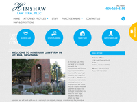 ALICE HINSHAW website screenshot
