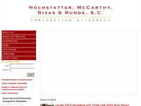 THOMAS HOCHSTATTER website screenshot