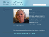 NANCY HOFFMAN website screenshot