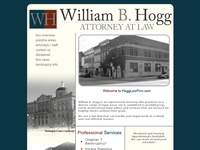 WILLIAM HOGG website screenshot