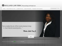 GAIL HOLLAND website screenshot