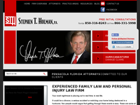 STEPHEN HOLMAN website screenshot