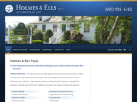 GARY HOLMES website screenshot