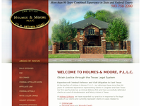 CLIFTON HOLMES website screenshot