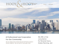 ROBERT HOOY website screenshot