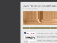 JAMES HOPF website screenshot