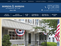 ERIC HOPKINS website screenshot