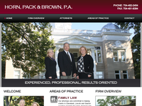 BECKY BROWN website screenshot