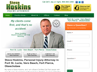 STEVE HOSKINS website screenshot
