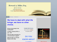 HOWARD MILLER website screenshot