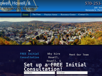 ALFRED HOWELL website screenshot