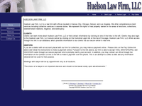 L DONALD HUELSON website screenshot