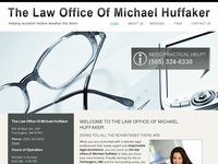 MICHAEL HUFFAKER website screenshot