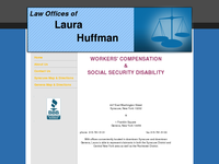 LAURA HUFFMAN website screenshot