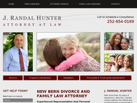 J RANDAL HUNTER website screenshot