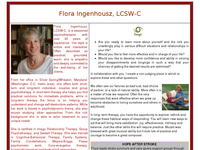 FLORA INGENHOUSZ website screenshot
