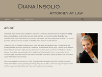 DIANA INSOLIO website screenshot