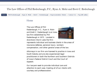 PHIL REDENBAUGH website screenshot