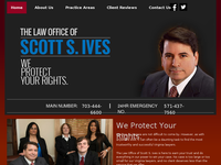 SCOTT IVES website screenshot