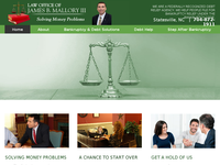 JAMES MALLORY III website screenshot