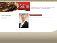 JAMES KENT SCHUSTER website screenshot