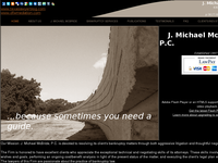 J MICHAEL MC BRIDE website screenshot
