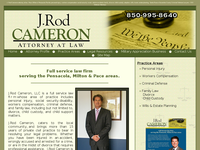 J ROD CAMERON website screenshot