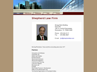 JAMES SHEPHERD website screenshot