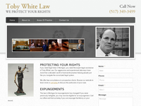 J TOBY WHITE website screenshot