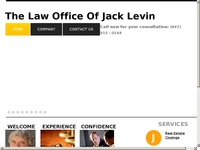 JACK LEVIN website screenshot