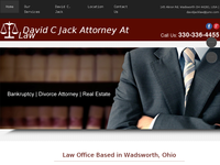 DAVID JACK website screenshot