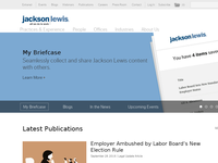 LEWIS JACKSON website screenshot