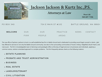PETER JACKSON website screenshot