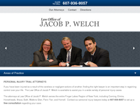 JACOB WELCH website screenshot