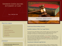 SHERWIN JACOBS website screenshot