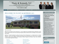 BRADLEY KENNEDY website screenshot