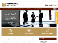 KENNETH MOLNAR website screenshot