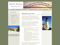 JOHN KENNEY website screenshot