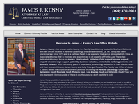 JAMES KENNY website screenshot