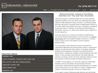 NICHOLAS KERAMARIS website screenshot
