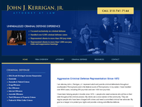 JOHN KERRIGAN JR website screenshot