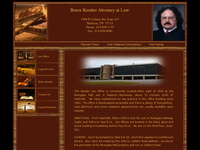 BRUCE KESSLER website screenshot