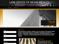 KEVIN MEGLEY website screenshot