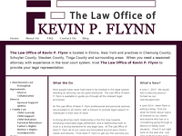KEVIN FLYNN website screenshot