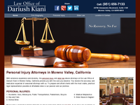 DARIUSH KIANI website screenshot
