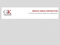 GREG KIMBALL website screenshot