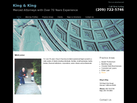 KEITH KING website screenshot