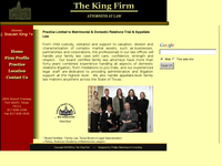 J STEVEN KING website screenshot